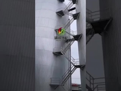 5000m3x2sets เครื่องปฏิกรณ์แบบไม่ใช้ออกซิเจนในน้ำเสีย