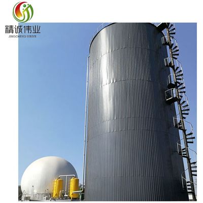 คุณภาพ  CSTR Continuous Stirred Tank Reactor 1000m3 UASB EGSB Chicken Manure Digester โรงงาน