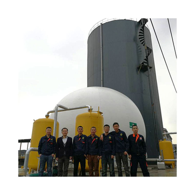 ผู้ถือก๊าซชีวภาพ Anaerobic Digester ผู้ถือก๊าซลอยน้ำ โรงงานก๊าซชีวภาพ