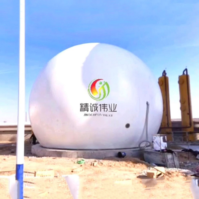 การติดตั้งง่าย Biogas Gas Holder สําหรับ Biogas และอุปกรณ์บําบัดน้ําเสีย