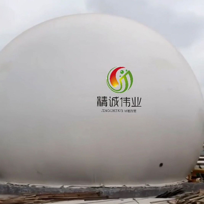 การติดตั้งง่าย Biogas Gas Holder สําหรับ Biogas และอุปกรณ์บําบัดน้ําเสีย