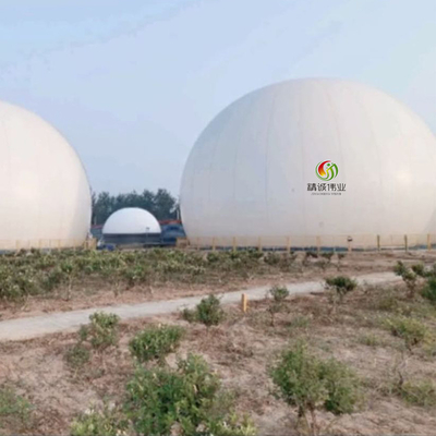 การติดตั้งง่าย Biogas Gas Holder สําหรับ Biogas และอุปกรณ์บําบัดน้ําเสีย