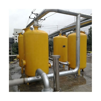 Q235B อุปกรณ์ทำก๊าซชีวภาพให้บริสุทธิ์ด้วยแผ่นเหล็ก แหล่งจ่ายไฟที่เสถียร