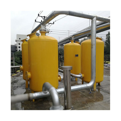 Q235B อุปกรณ์ทำก๊าซชีวภาพให้บริสุทธิ์ด้วยแผ่นเหล็ก แหล่งจ่ายไฟที่เสถียร