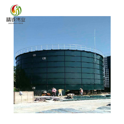 CSTR เครื่องปฏิกรณ์ถังกวนแบบต่อเนื่อง 1000m3 UASB EGSB เครื่องย่อยมูลไก่