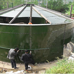 IC Anaerobic Reactor UASB การบำบัดน้ำเสียสำหรับอุตสาหกรรมแอลกอฮอล์
