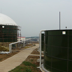 เครื่องปฏิกรณ์แบบไม่ใช้ออกซิเจนอัตราสูงในครัวของเสีย Digester Upflow Anaerobic Sludge Bed