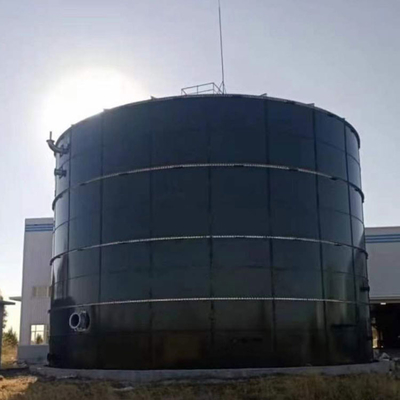 โครงการโรงไฟฟ้าไอซี UASB Gobar Gas Plant Methane Digester Tank Movable
