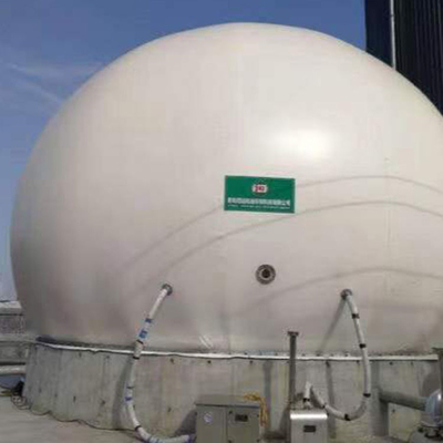 โครงการโรงไฟฟ้าไอซี UASB Gobar Gas Plant Methane Digester Tank Movable
