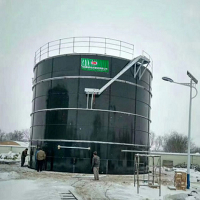 ถังปฏิกรณ์ CSTR Reactor Anaerobic Digester สำหรับเปลี่ยนโรงบำบัดน้ำเสีย