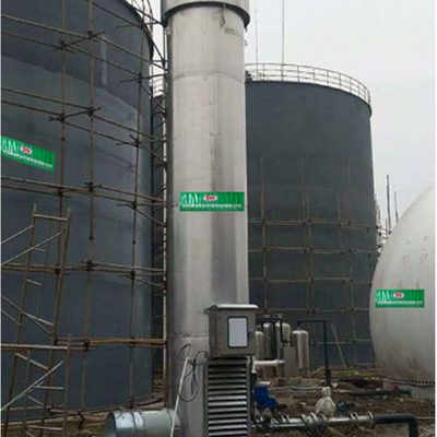 10000Nm3 / H เครื่องฟอก H2S ชีวภาพสำหรับอุปกรณ์ทำให้บริสุทธิ์ก๊าซชีวภาพ