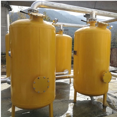 10PPM H2S กรองอุปกรณ์กรองก๊าซชีวภาพด้วย Dehydrator และ Desulfurizer