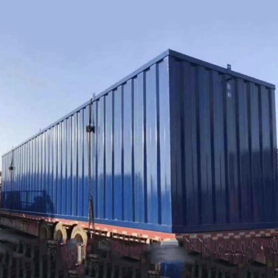 ห้องปฏิบัติการ FRP โรงบำบัดน้ำเสียคอนเทนเนอร์สำหรับโรงแรม