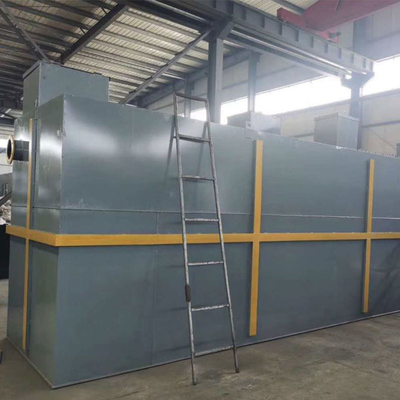 ห้องปฏิบัติการ FRP โรงบำบัดน้ำเสียคอนเทนเนอร์สำหรับโรงแรม