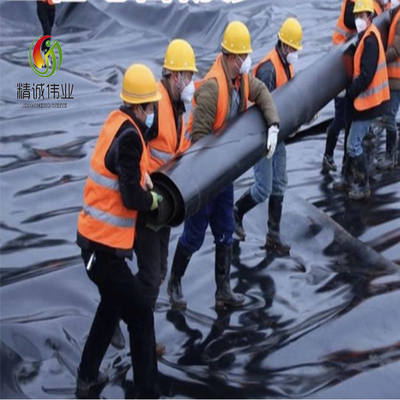 ผ้าคลุมน้ํา HDPE ที่ผ่านน้ําฝน ผ้าคลุมพอลิเอเธลีนความหนาแน่นสูง