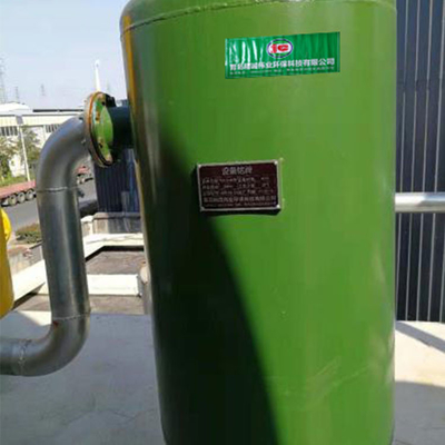 CH4 CO2 UASB เครื่องปฏิกรณ์บำบัดน้ำเสียการติดตั้งก๊าซชีวภาพ