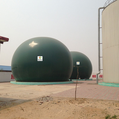 การติดตั้งง่าย Biogas Gas Holder สําหรับ Biogas และอุปกรณ์บําบัดน้ําเสีย