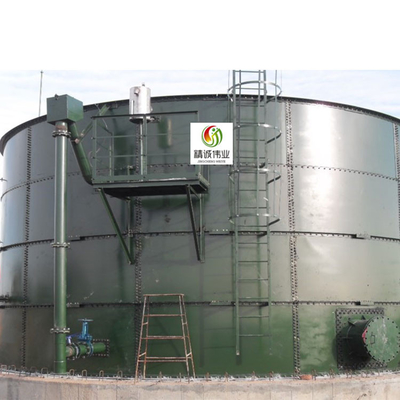 CSTR Anaerobic Digester Septic Tank ถังย่อย Anaerobic Digestion สำหรับฟาร์มปศุสัตว์