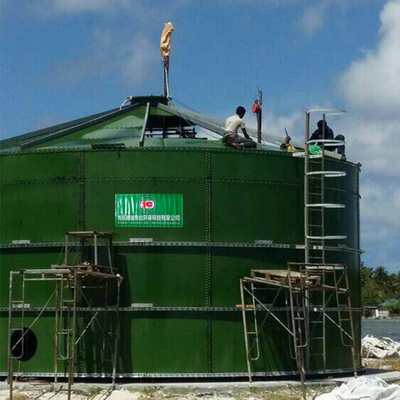 CSTR Anaerobic Digester Septic Tank ถังย่อย Anaerobic Digestion สำหรับฟาร์มปศุสัตว์